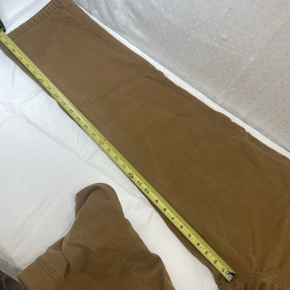 Gravel Gear Carpenter Pants 40/30‎ Relaxed Fit Brown Heavy Duty 100% Cotton SEE